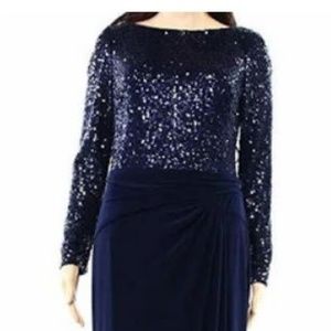 Sequenced Lauren Ralph Lauren Maxi Gown